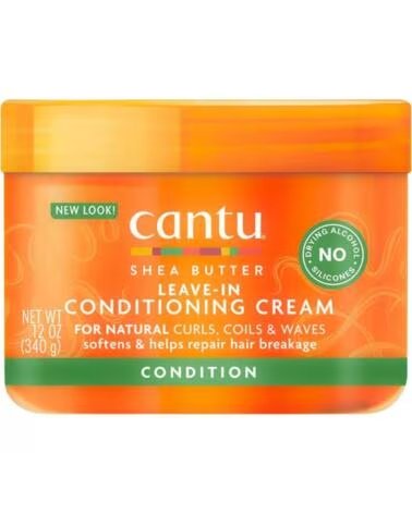CANTU For Natural Hair Leave-In Conditioning Cream 340g