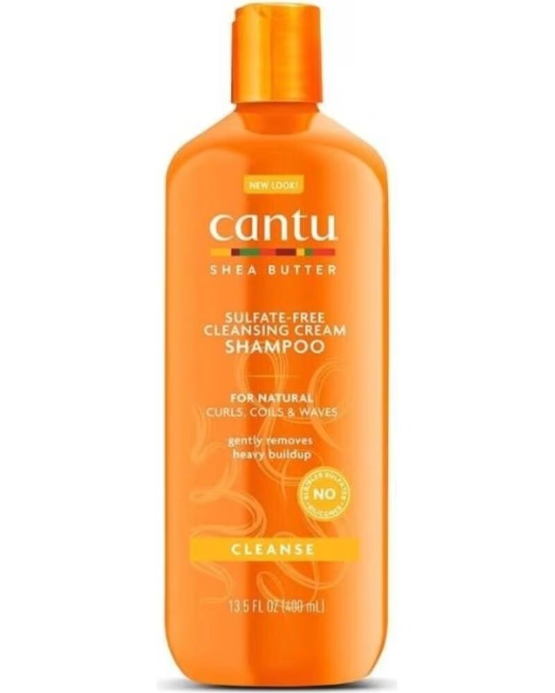CANTU For Natural Hair Sulfate-Free Cleansing cream Champu 400ml