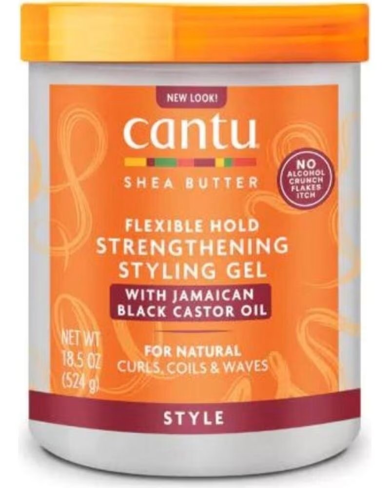 CANTU For Natural Hair Maximum Hold Strengthening Styling Gel 524g