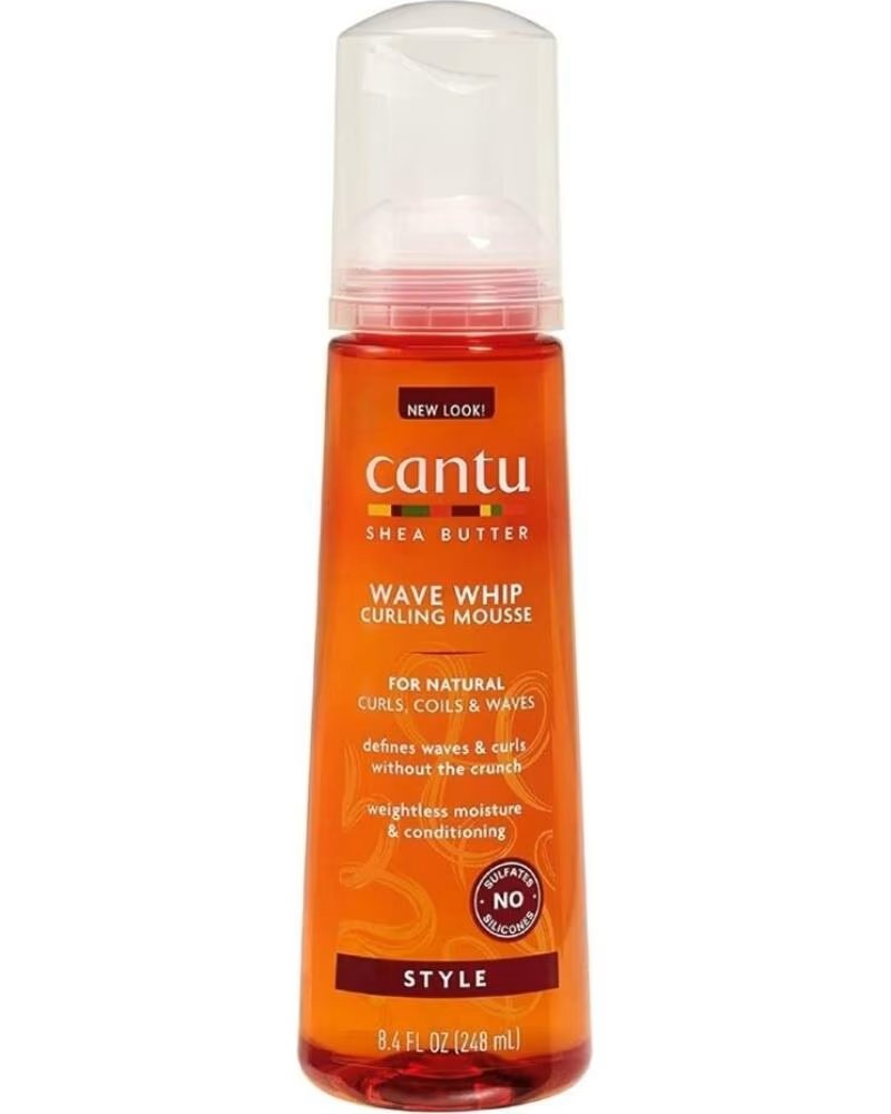 CANTU For Natural Hair Wave Whip Curling Mousse 248ml