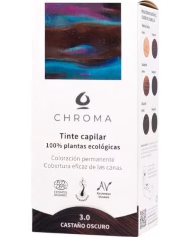 CHROMA Tinte Natural 3 0 Castano Oscuro 100g