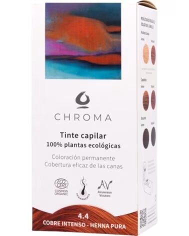 CHROMA Tinte Natural 4 4 Cobre Intenso 100g