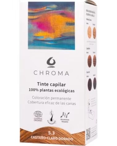 CHROMA Tinte Natural 5 3 Castano Claro Dorado 100g