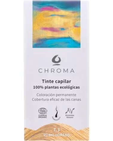 CHROMA Tinte Natural 7 3 Rubio Dorado 100g