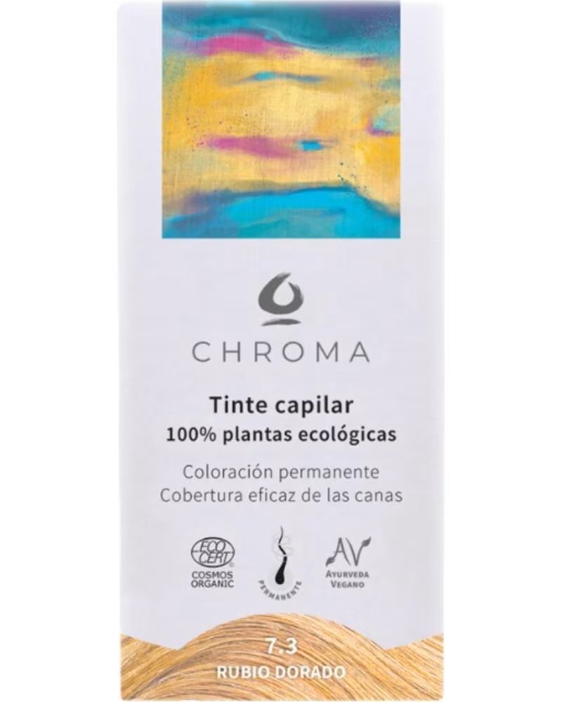 CHROMA Tinte Natural 7 3 Rubio Dorado 100g
