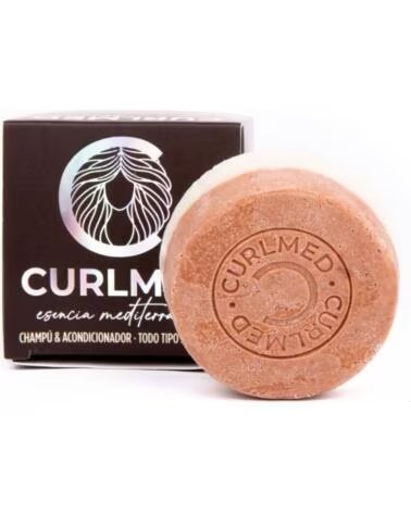 CURLMED Champu Acondicionador Solido Todo Tipo Cabellos 70g