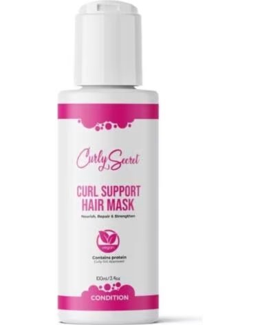 CURLY SECRET CURL SUPPORT HAARMASKE FÜR LOCKIGES HAAR 100ML