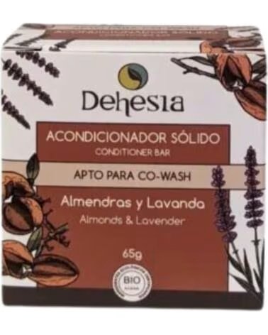 DEHESIA COSMETICA ECONATURA Dehesia Acondicionador Solido BIO con Almendras y Lavanda 65g