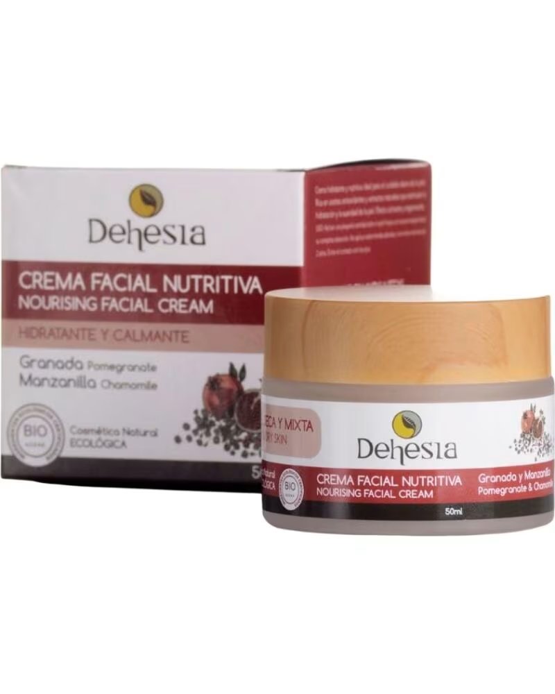 DEHESIA COSMETICA ECONATURA Dehesia Crema Facial Nutritiva BIO con Granada y Manzanilla 50ml