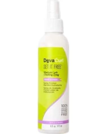 DEVA CURL Set It Free Moisture Lock Finishing Spray 177ml