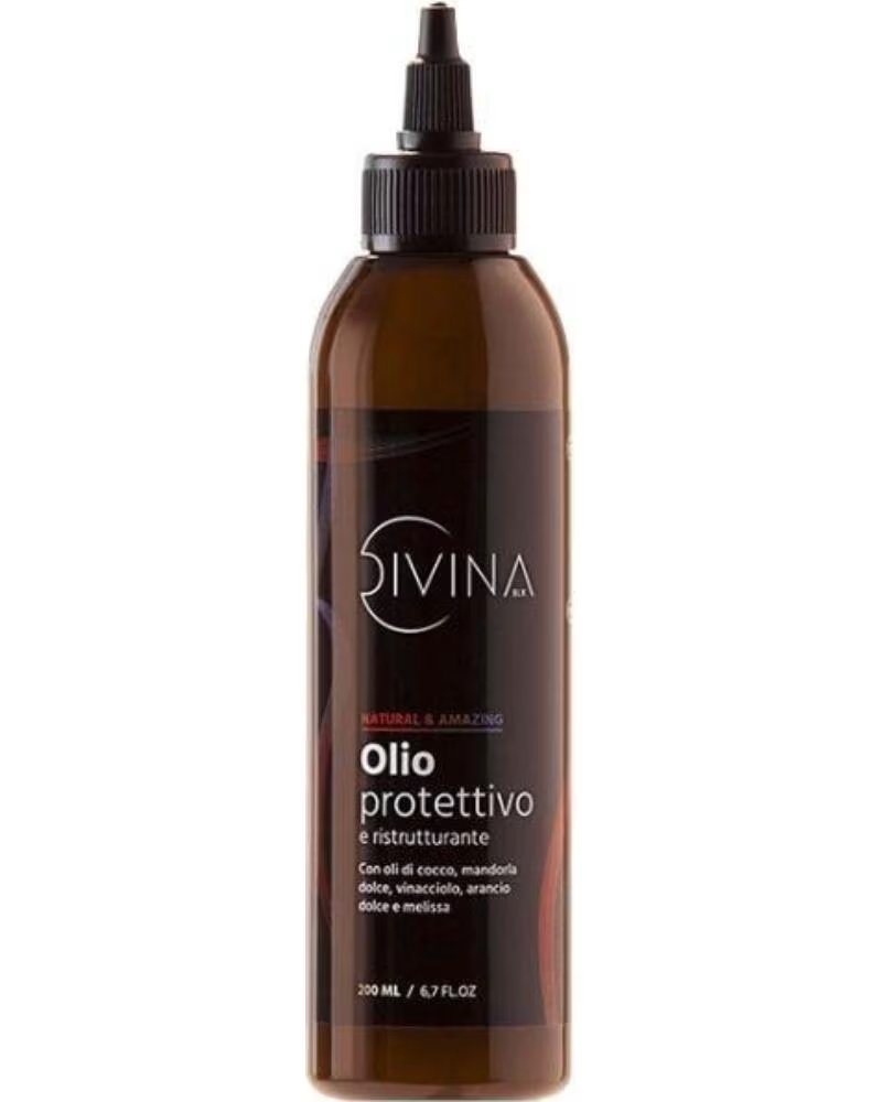 DIVINA BLK Aceite protector y Reestructurante 200ml