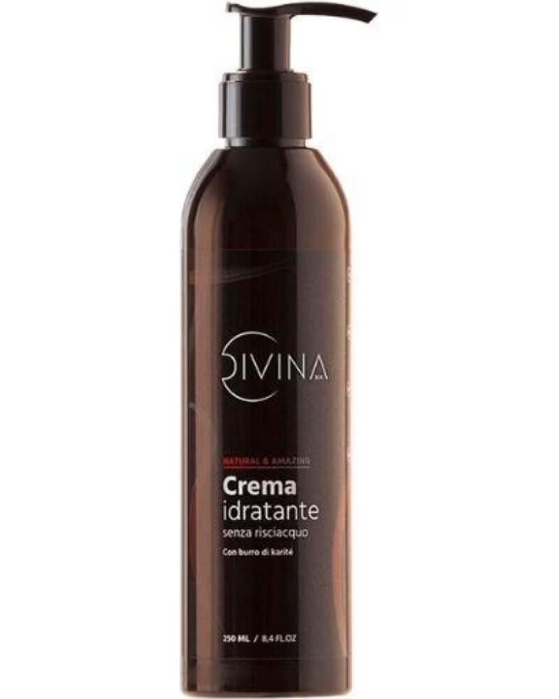 DIVINA BLK Crema Hidratante Sin Enjuague Sin Siliconas 250ml