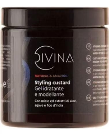 DIVINA BLK Custard Gel Hidratante y Modelante 250ml