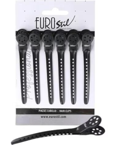 EUROSTIL Pinzas Metal 6uds