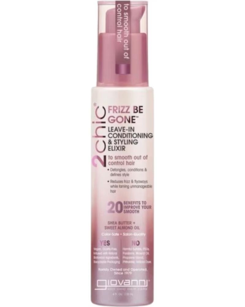 GIOVANNI 2chic Frizz be Gone Leave-In Conditioning and Styling Elixir 118ml