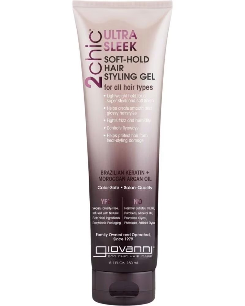 GIOVANNI 2chic Ultra-Sleek Soft Hold Styling Gel 150ml