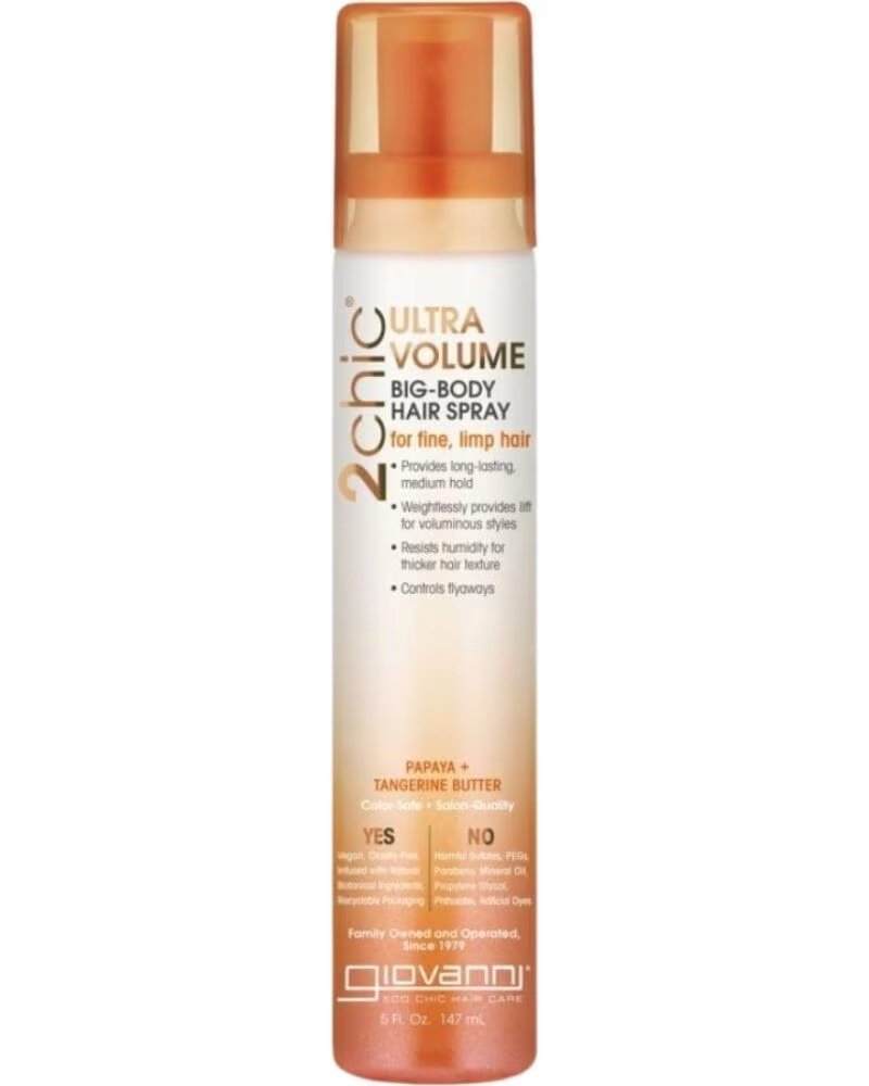 GIOVANNI 2chic Ultra-Volume Big Body Hair Spray 144ml