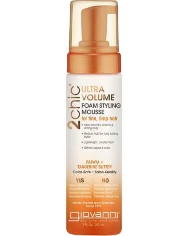 GIOVANNI 2chic Ultra-Volume Foam Styling Mousse 207ml