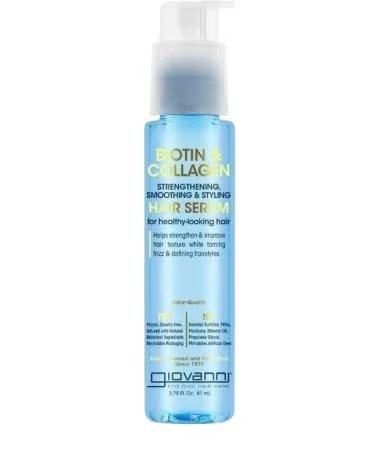 GIOVANNI Biotin and Collagen Strengthening Smooting and Styling Hair Serum 81ml