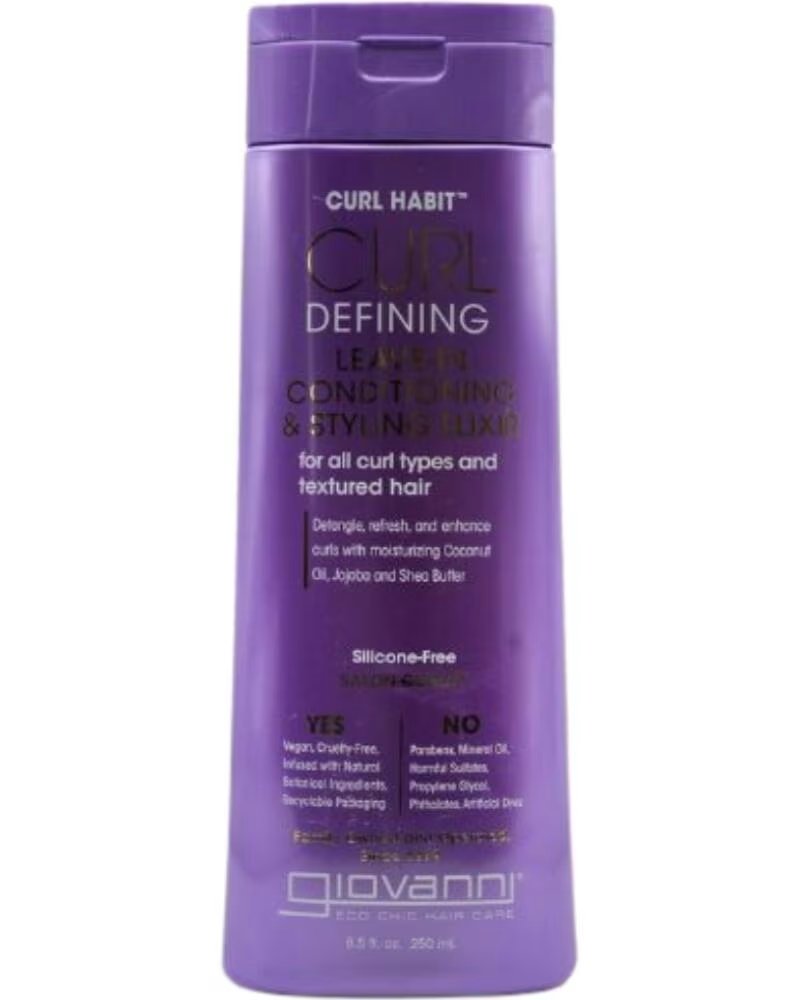 GIOVANNI Curl Habit Defining Leave-in Conditioning Styling Elixir 250ml