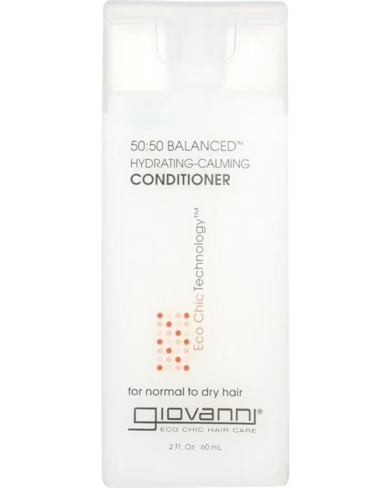 GIOVANNI Eco Chic 50 50 Balanced Hydrating-calming Conditioner 60ml
