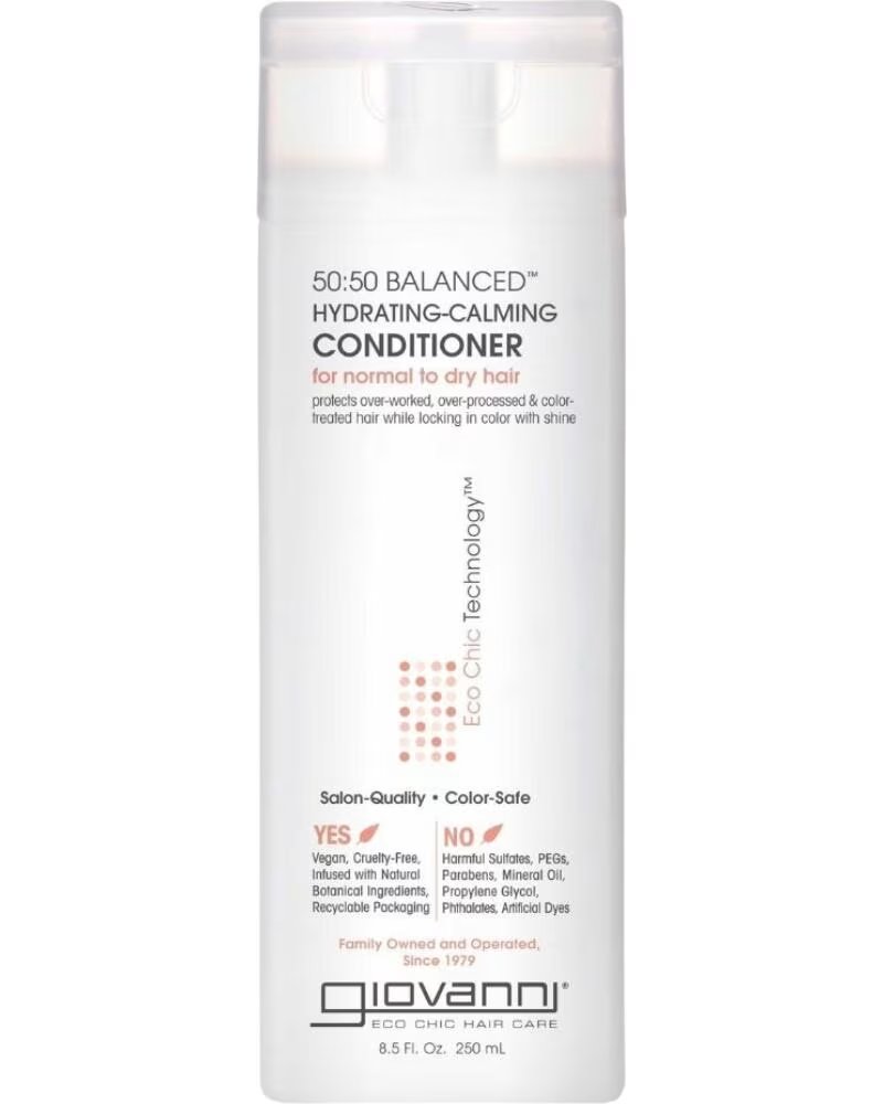 GIOVANNI Eco Chic 50 50 Balanced Hydrating-calming Conditioner 250ml