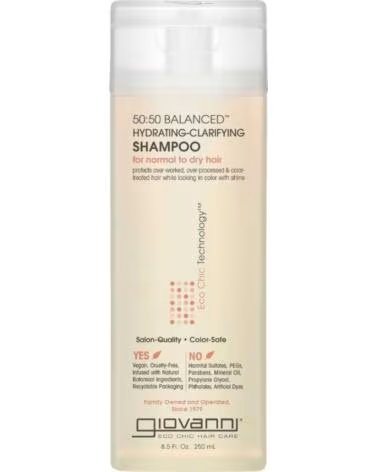 GIOVANNI Eco Chic 50 50 Balanced Hydrating-clarifying Champu 250ml