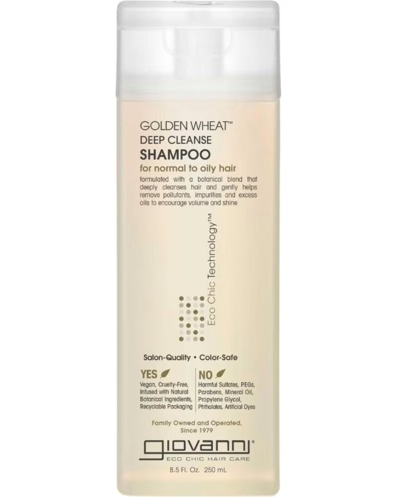 GIOVANNI Eco Chic Golden Wheat Deep Cleanse Champu 250ml