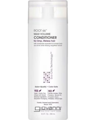 GIOVANNI Eco Chic ROOT 66 Max Volume Conditioner 250ml