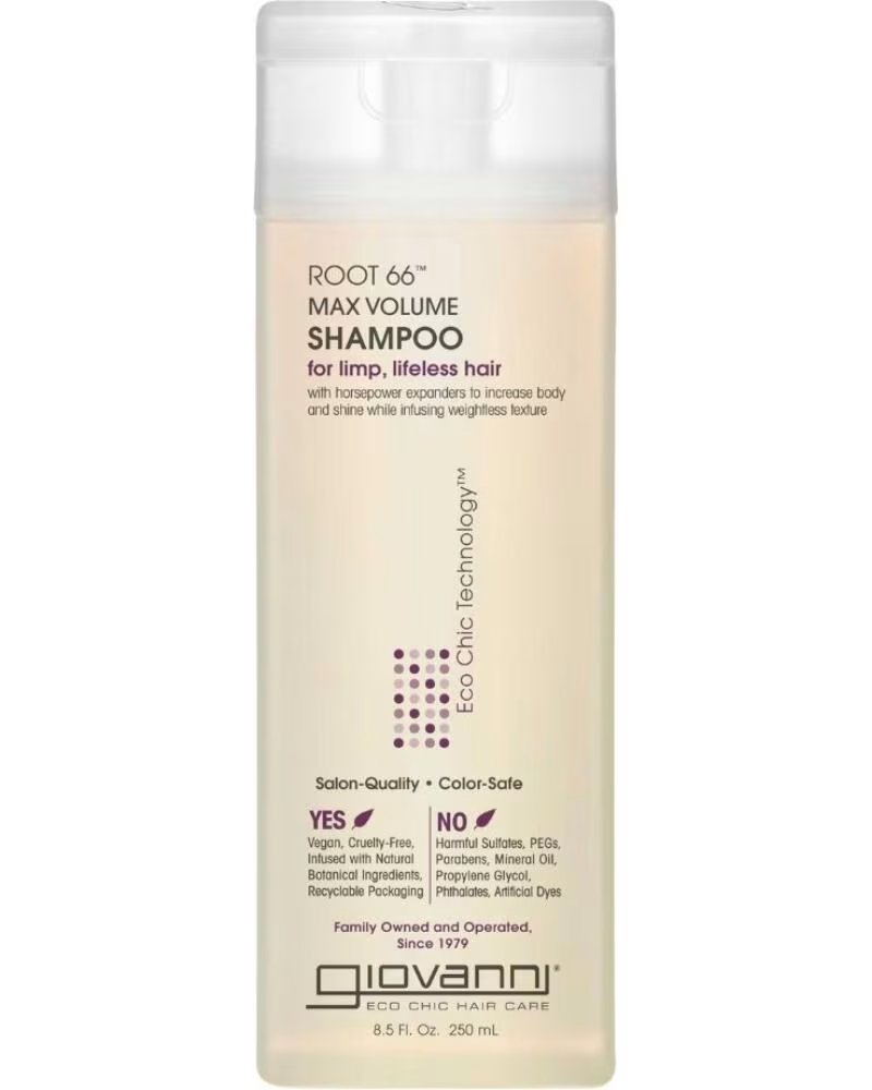 GIOVANNI Eco Chic ROOT 66 Max Volume Champu 250ml