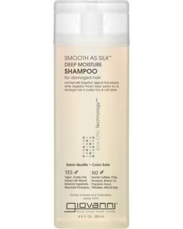 GIOVANNI Eco Chic Smooth As Silk Deep Moisture Champu 250ml