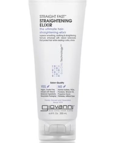 GIOVANNI Eco Chic Straight Fast Straightening Elixir 200ml