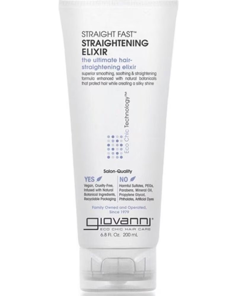 GIOVANNI Eco Chic Straight Fast Straightening Elixir 200ml