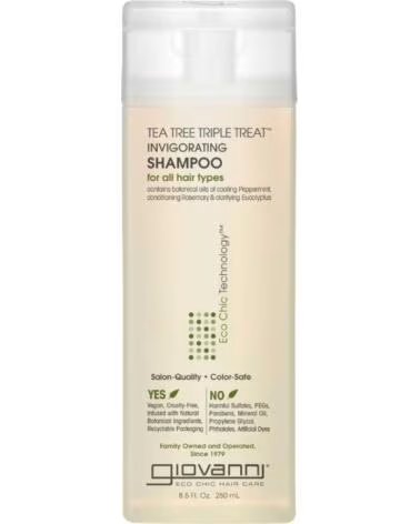 GIOVANNI Eco Chic Tea Tree Triple Treat Invigorating Champu 250ml