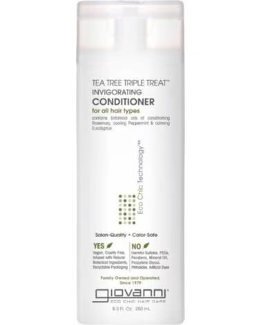 GIOVANNI Eco Chic Tea Tree Triple Treat Invigorating Conditioner 250ml
