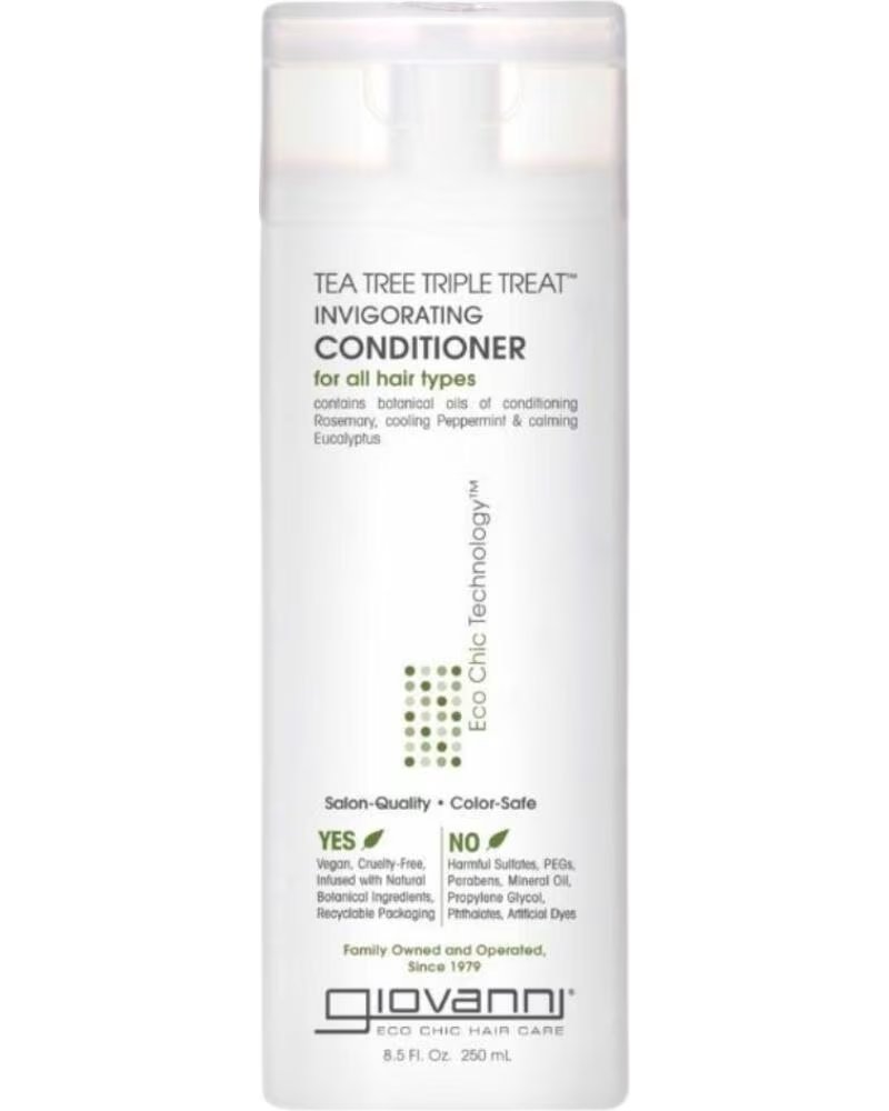 GIOVANNI Eco Chic Tea Tree Triple Treat Invigorating Conditioner 250ml
