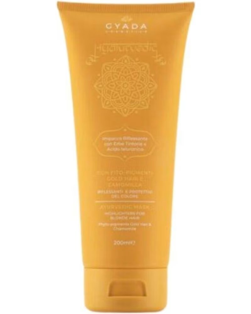 GYADA COSMETICS Gyada Cabello Hyalurvedic Impacco Ayurvedico Riflessante Gold Hair 200ml