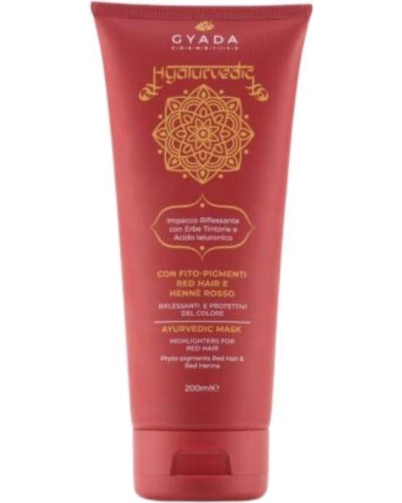 GYADA COSMETICS Gyada Cabello Hyalurvedic Impacco Ayurvedico Riflessante Red Hair 200ml