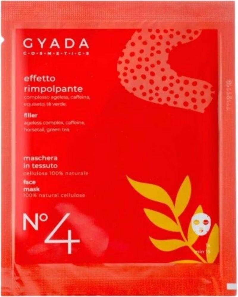 GYADA COSMETICS Gyada Facial Maschera In Tessuto N 4 - Effetto Rimpolpante 15ml