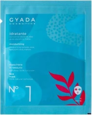 GYADA COSMETICS Gyada Facial Maschera In Tessuto N 1 - Idratante 15ml