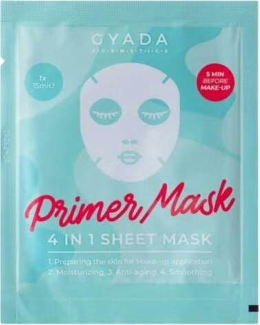 GYADA COSMETICS Gyada Facial Primer Mask - 4in1 Sheet Mask