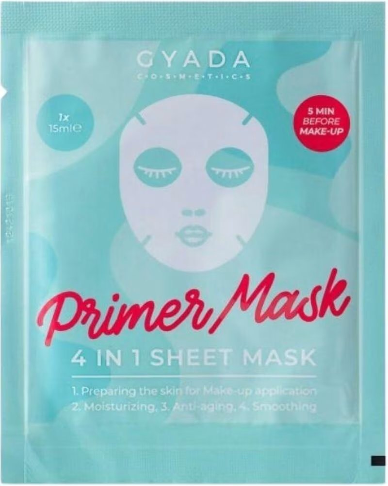 GYADA COSMETICS Gyada Facial Primer Mask - 4in1 Sheet Mask