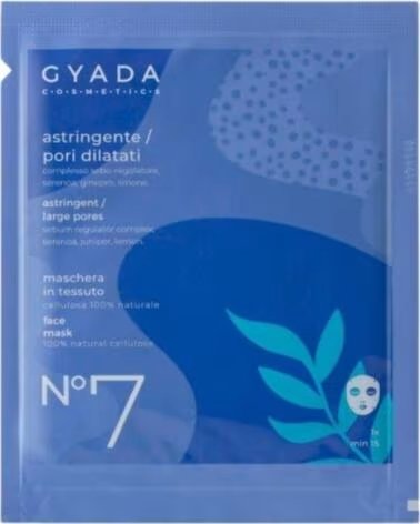 GYADA COSMETICS Gyada Facial Maschera In Tessuto N 7 - Astringente - Pori Dilatati 15ml