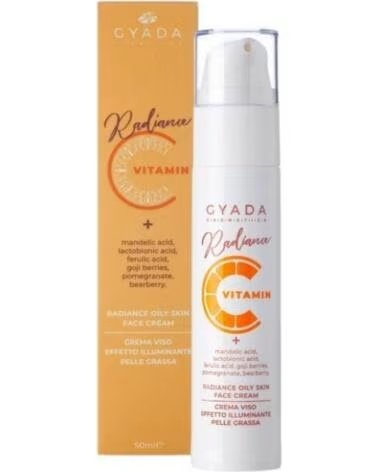 GYADA COSMETICS Gyada Facial Radiance Crema Illuminante Pelle Grassa 50ml