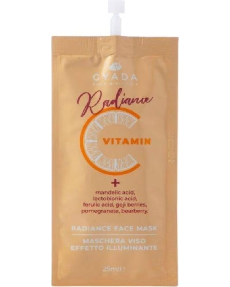 GYADA COSMETICS Gyada Facial Radiance Mask - Maschera Viso Illuminante 25ml