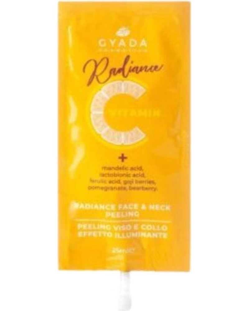 GYADA COSMETICS Gyada Facial Radiance Peeling Viso E Collo Illuminante 25ml