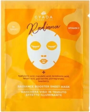 GYADA COSMETICS Gyada Facial Radiance Maschera In Tessuto Illuminante 15ml