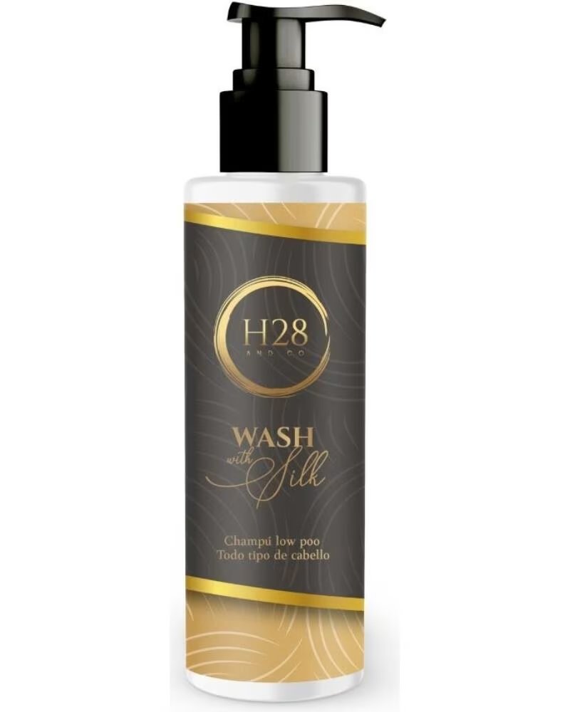 H28 AND CO Champu Low Poo Wash With Silk 250ml