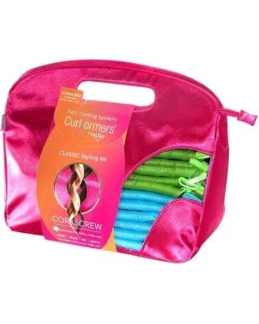 HAIRFLAIR Styling Kit Curlformers Corkscrew Extra Longe 55cm