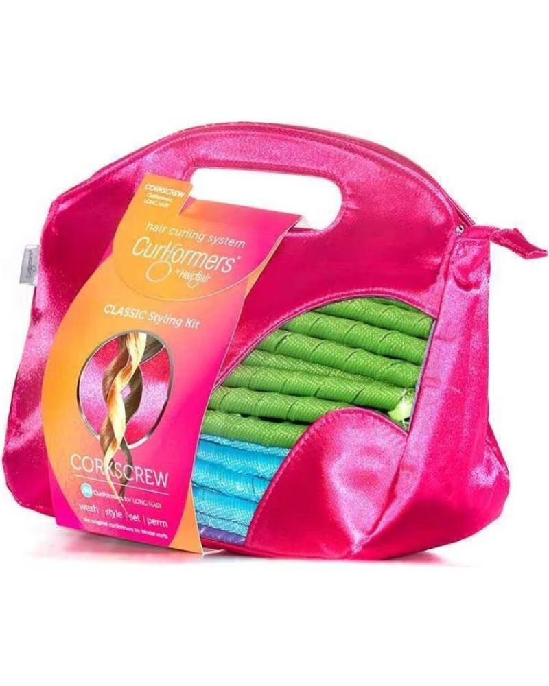 HAIRFLAIR Styling Kit Curlformers Corkscrew Long 35cm